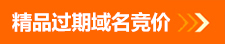 精品过期域名竞价